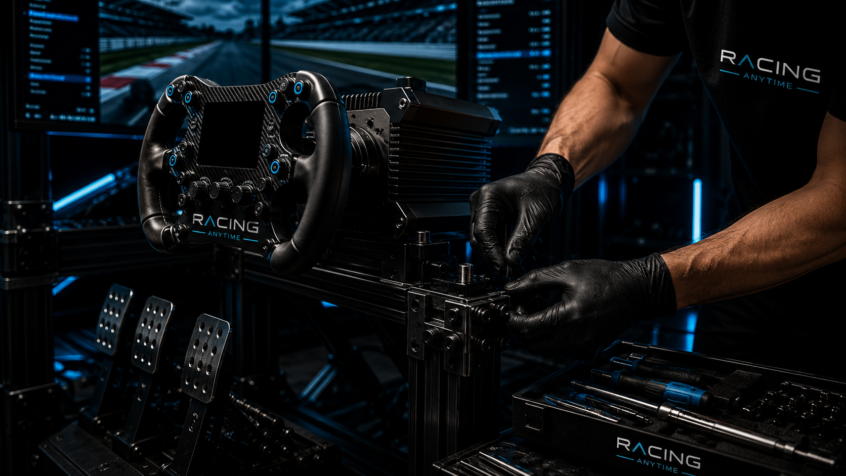 Racing Anytime simulator